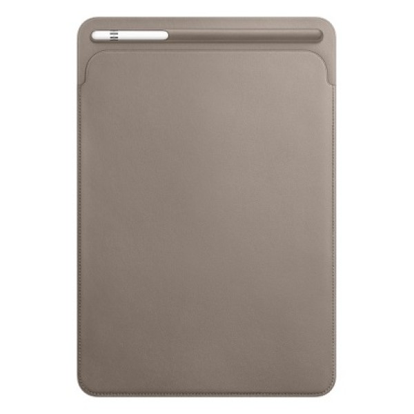 Кожаный чехол-футляр для iPad Pro 10.5 платиново-серого цвета