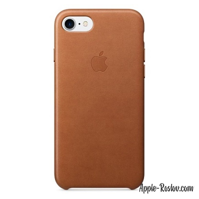 Кожаный чехол для iPhone 8/7 золотисто-коричневого цвета для iPhone 8/7