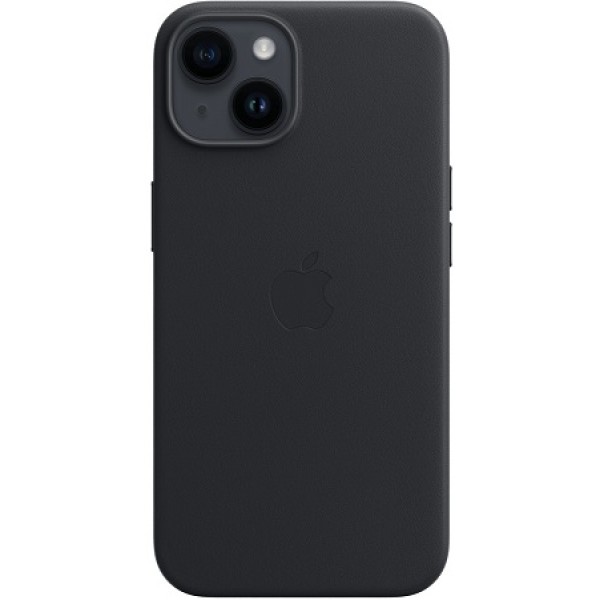 Silicone case iPhone 14 Plus MagSafe Midnight