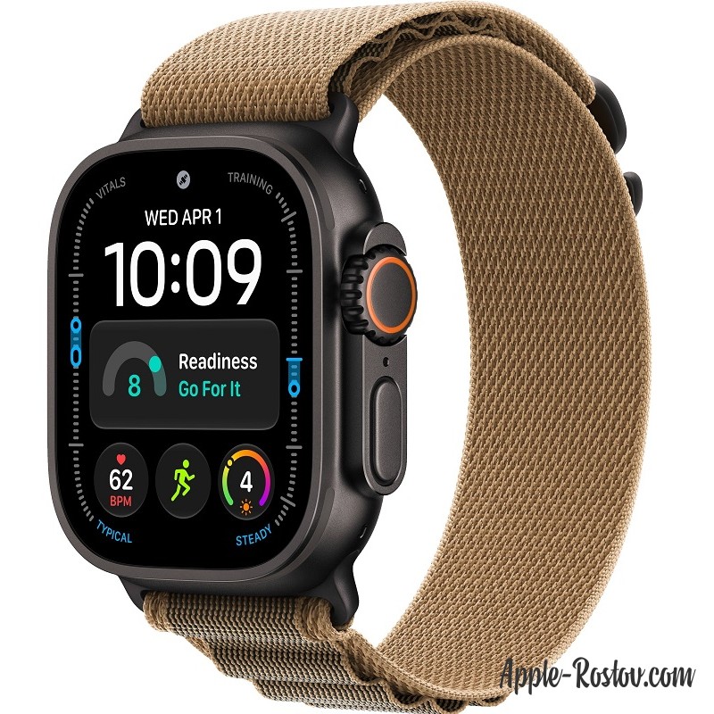 Apple Watch Ultra 4 49mm Black ремешок Desert Alpine Loop Apple Watch Ultra 4 49mm Black ремешок Desert Alpine Loop