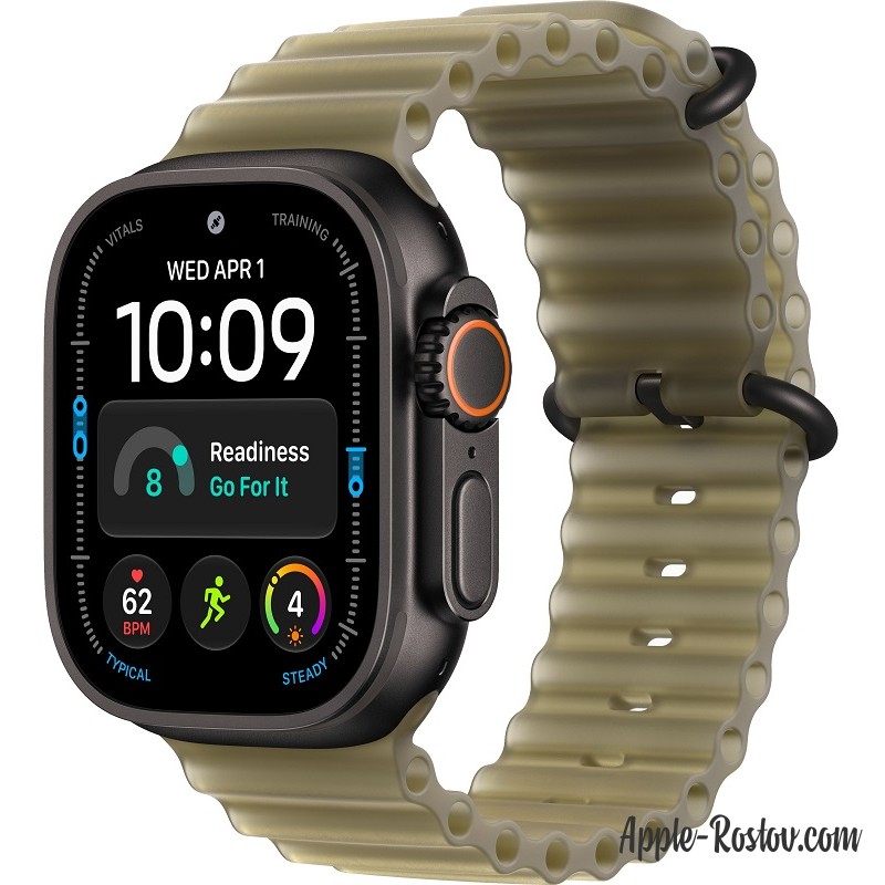Apple Watch Ultra 4 49mm Black ремешок Translucent Kelp Ocean Band Apple Watch Ultra 4 49mm Black ремешок Translucent Kelp Ocean Band