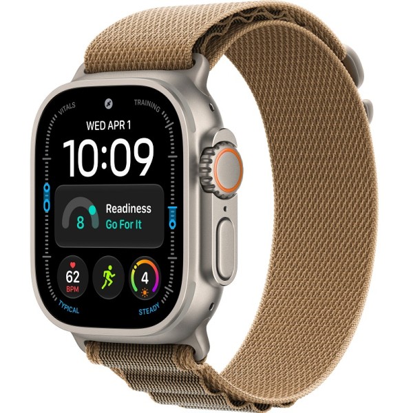 Apple Watch Ultra 4 49mm Natural ремешок Desert Alpine Loop