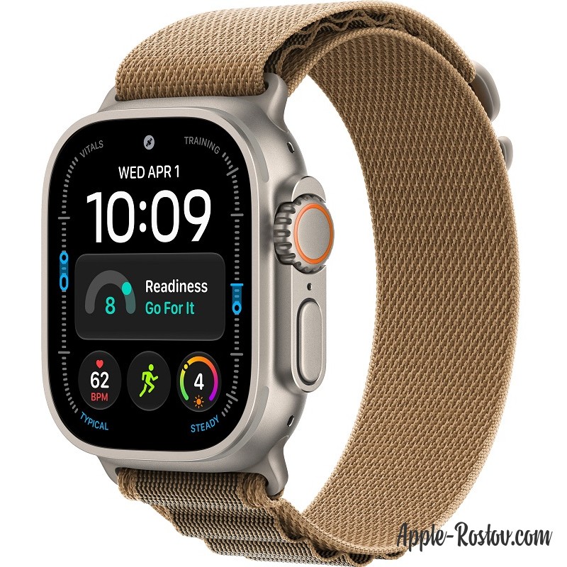 Apple Watch Ultra 4 49mm Natural ремешок Desert Alpine Loop