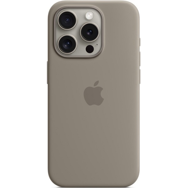 Silicone case iPhone 15 Pro Max MagSafe Clay