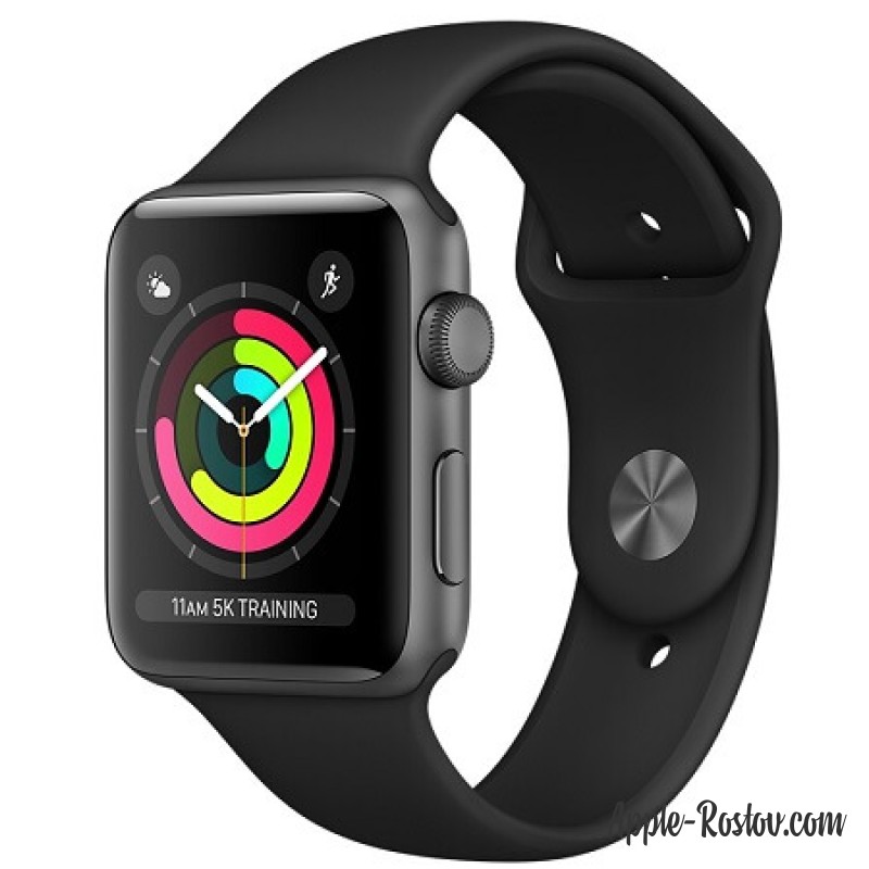 Apple Watch 3 38mm Space Gray/Black